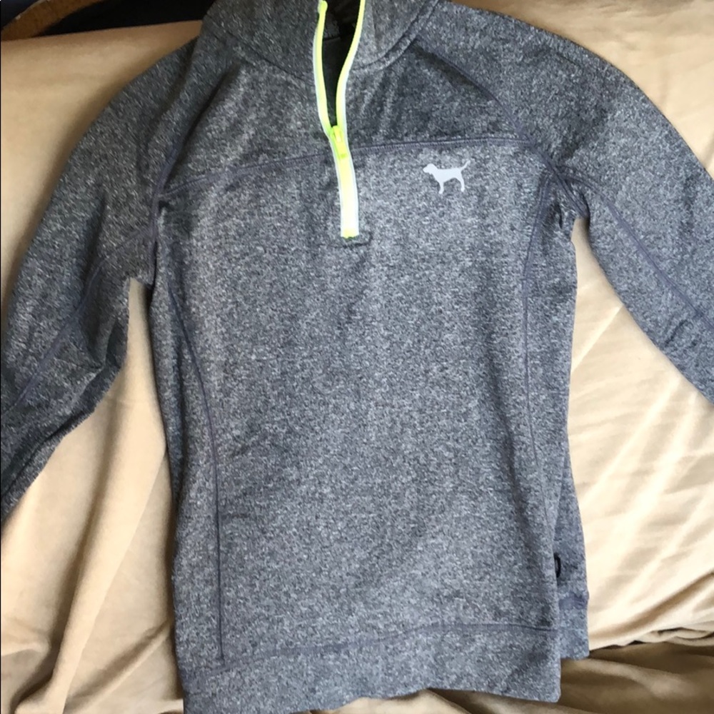 Pink Victoria Secret quarter zip